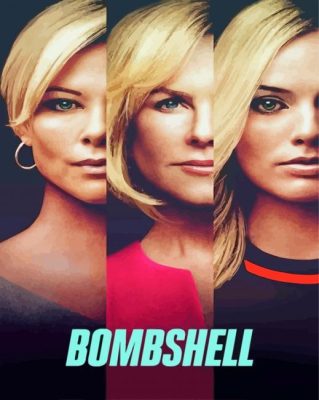 Bombshell Drama Movie Poster Paint By Numbers