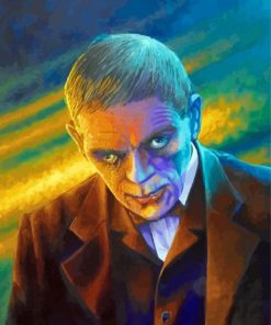 Boris Karloff Art Paint By Numbers