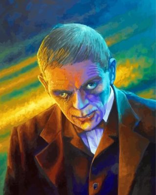 Boris Karloff Art Paint By Numbers