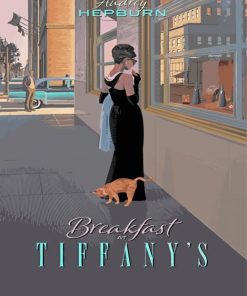 Breakfast At Tiffany Movie Paint By Numbers