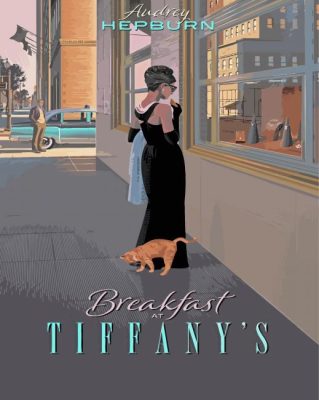 Breakfast At Tiffany Movie Paint By Numbers