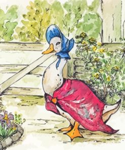 Cartoon Jemima Puddleduck Paint By Numbers