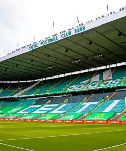 Celtic Park Glasgow Stadium Paint By Numbers