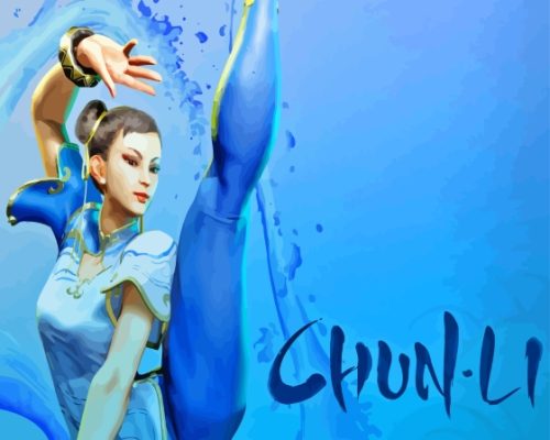 Chun Li Paint By Numbers