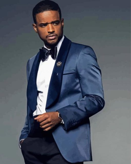 Classy Actor Larenz Tate Paint By Numbers