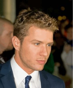 Classy Actor Ryan Phillippe Paint By Numbers