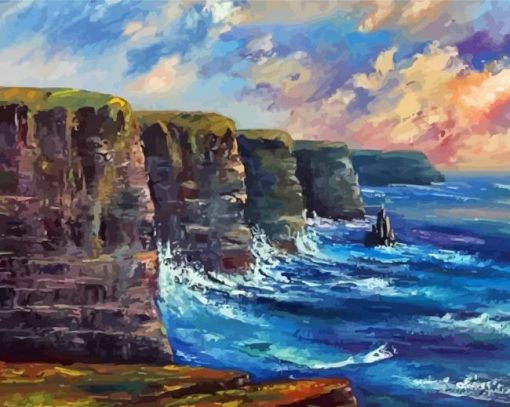 Cliffs Of Moher Paint By Numbers