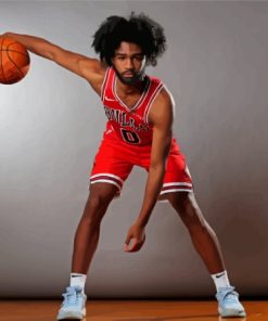 Coby White Chicago Bulls Paint By Numbers