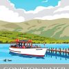 Coniston Water Poster Paint By Numbers