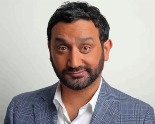 Cool Cyril Hanouna Paint By Numbers