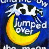 Cow Jumped Over Moon Paint By Numbers