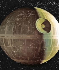 Death Star Paint By Numbers