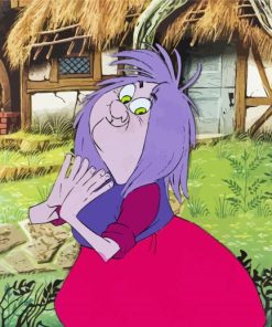 Disney Madam Mim Witch Paint By Numbers