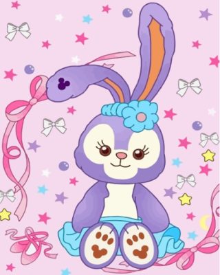 Disney Stellalou Bunny Paint By Numbers