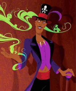 Dr Facilier The Princess And The Frog Paint By Numbers