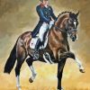 Dressage Horse Art Paint By Numbers