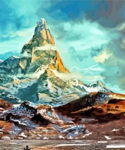 Erebor Mountain Paint By Numbers