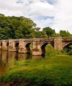 Essex Bridge Shugborough Paint By Numbers