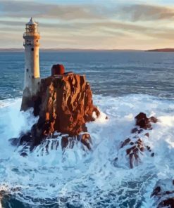 Fastnet Lighthouse Paint By Numbers