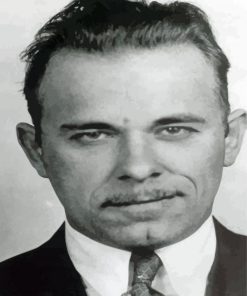 Gangster John Dillinger Paint By Numbers