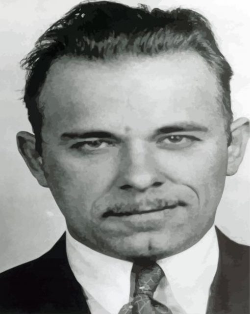 Gangster John Dillinger Paint By Numbers