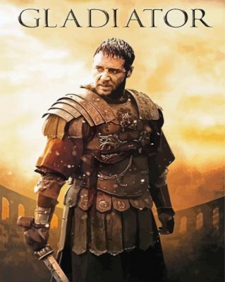 Gladiator Movie Poster Paint By Numbers