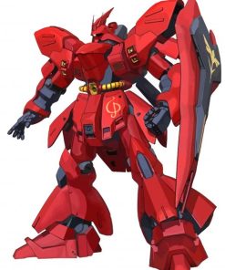 Gundam Sazabi Robot Paint By Numbers