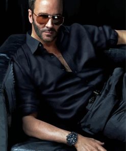 Handsome Fashion Designer Tom Ford Paint By Numbers