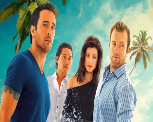 Hawaii Five 0 Paint By Numbers