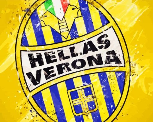 Hellas Verona Football Club Paint By Numbers