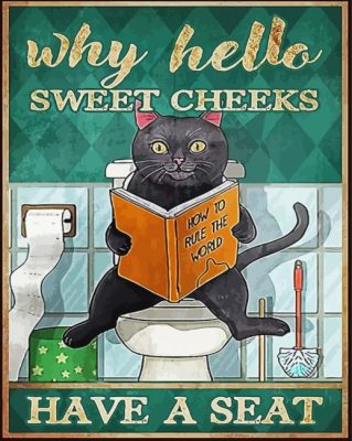 Hello Sweet Cheeks Paint By Numbers