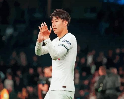 Heung Min Son Football Player Paint By Numbers