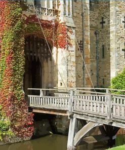 Hever Castle Gate Paint By Numbers