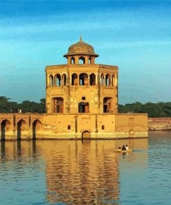 Hiran Minar Gujrat Pakistan Paint By Numbers