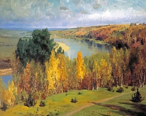 Indian Summer Polenov Paint By Numbers