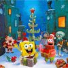 Its A SpongeBob Christmas Cartoon Paint By Numbers