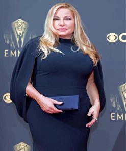 Jennifer Coolidge In Black Dress Paint By Numbers