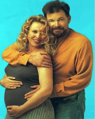 Jonathan Frakes And His Wife Paint By Numbers