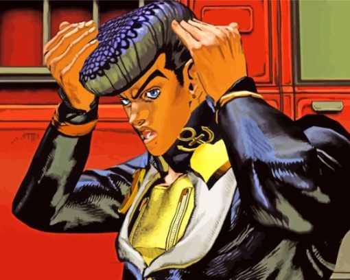 Josuke Higashikata Paint By Numbers