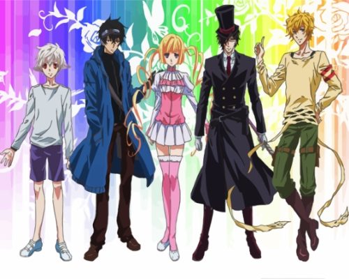 Karneval Manga Characters Paint By Numbers