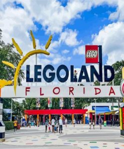 Legoland Florida Paint By Numbers