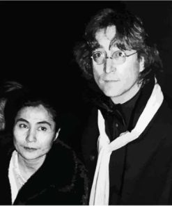 Lennon And Yoko Ono Paint By Numbers