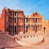 Libya Sabratha Ancient Theatre Paint By Numbers