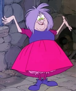 Madam Mim Disney Paint By Numbers