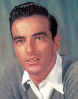 Montgomery Clift American Actor Paint By Numbers