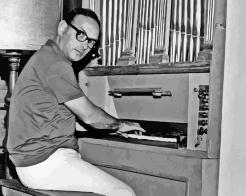 Morricone Playing Piano Paint By Numbers