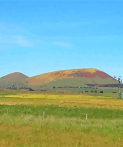 Mount Elephant Volcano Paint By Numbers