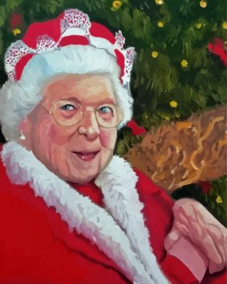 Mrs Claus Paint By Numbers