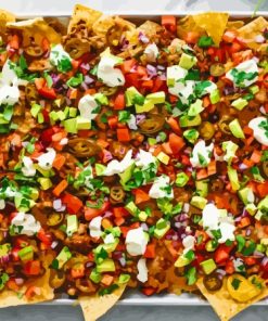 Nachos Paint By Numbers