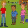 Napoleon Dynamite Cartoon Poster Paint By Numbers